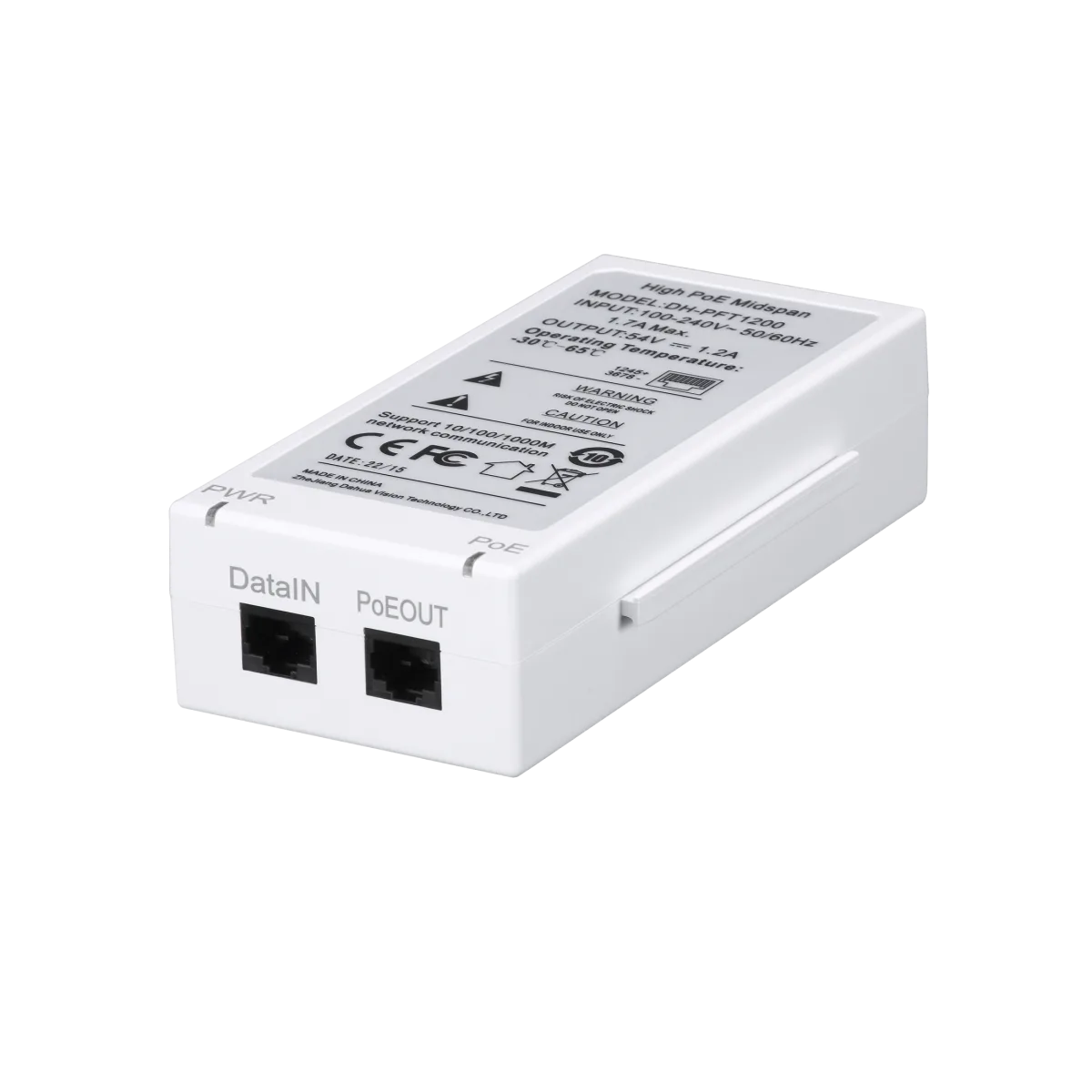 Dahua PFT1200 PoE Uzatıcı / Enjektör